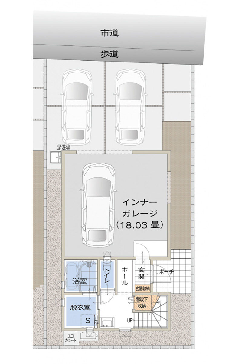 鹿児島市谷山中央 ユニテハウスモデルB棟